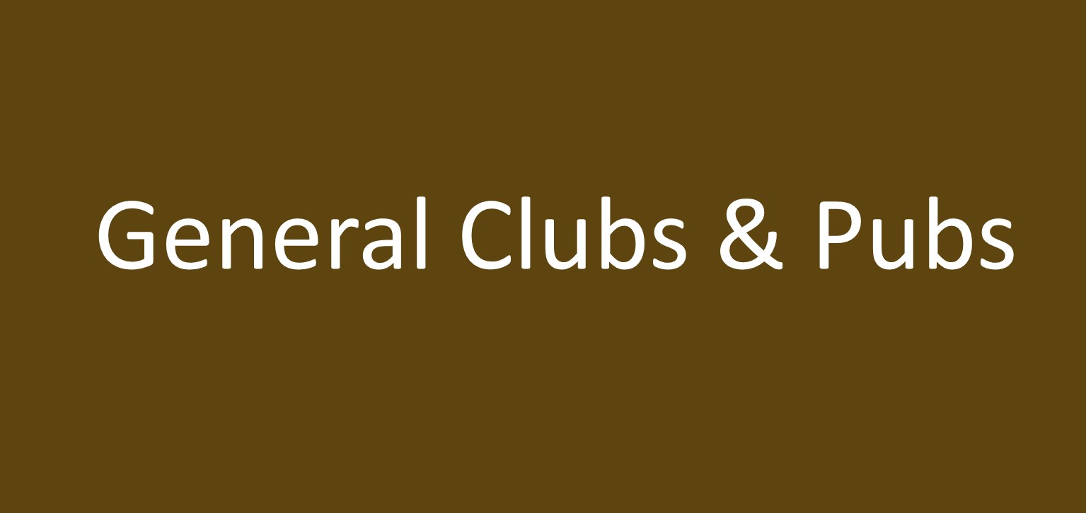 Find out more about x General Clubs & Pubs x - Clubs & Pubs in .