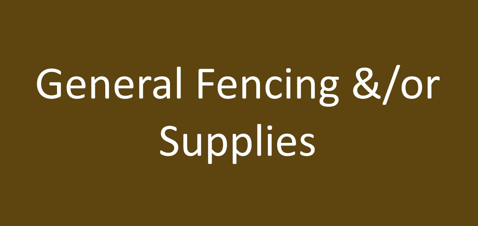 Find out more about x General Fencing &/or Supplies x - Fencing &/or Supplies in .