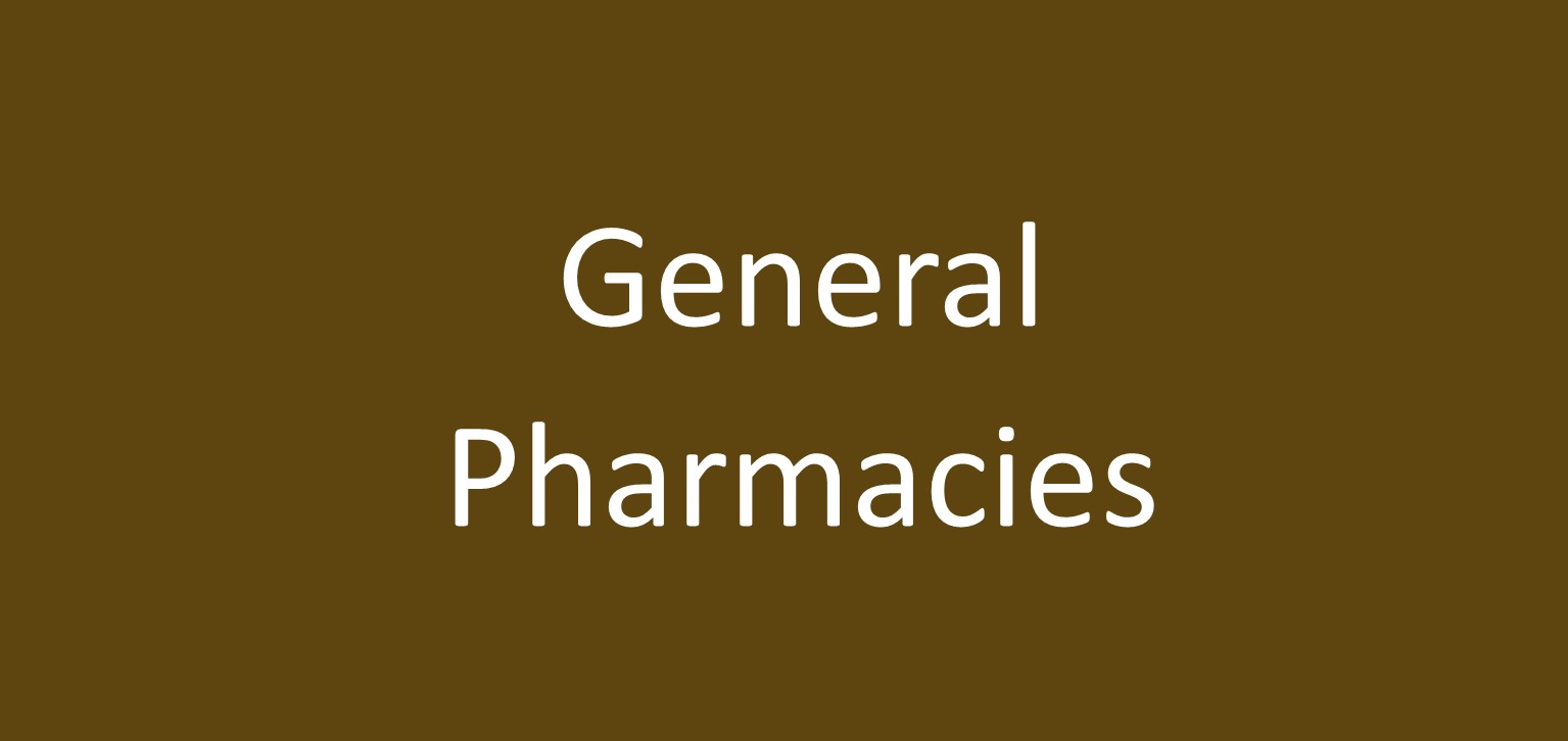 Find out more about x General Pharmacies x - Pharmacies in .