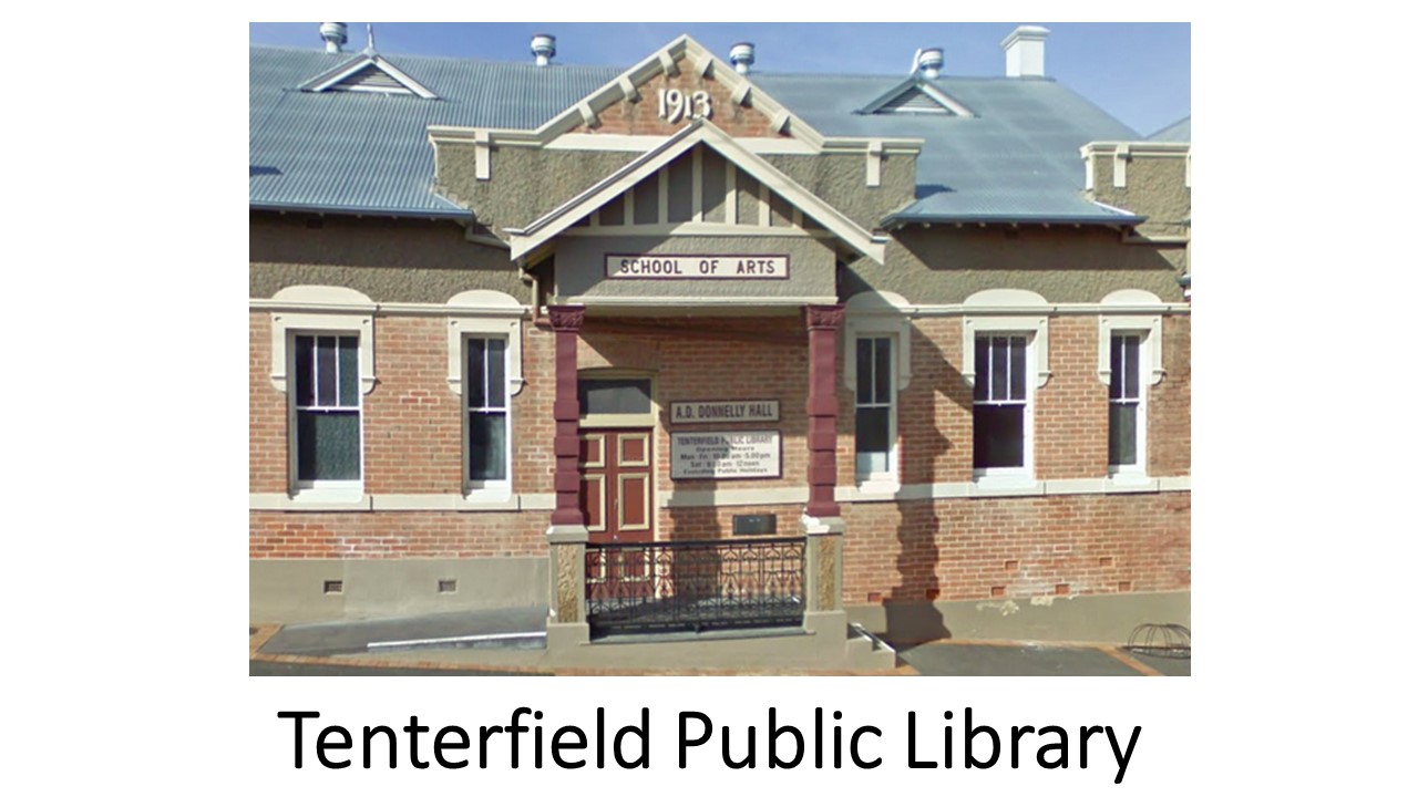 Find out more about Tenterfield Public Library - Public Library in Tenterfield.