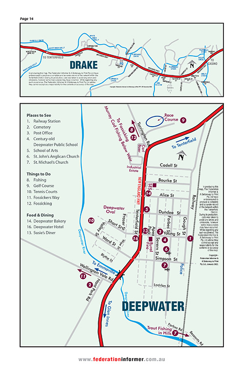 Drake & Deepwater Map